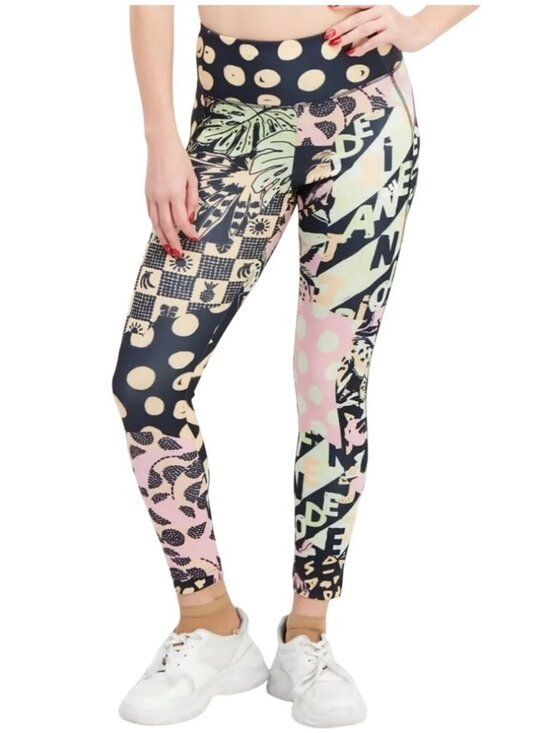 adidas Pants - Women's - Adidas x Farm Rio Feel Brilliant AeroReady High Waisted Leggings, SM